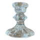 Antique glass candlestick