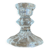 Antique glass candlestick