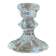 Antique glass candlestick