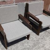Pair of armchairs 60s