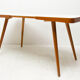 Table basse en verre du milieu du siècle, 1960 ́s, Tchécoslovaquie