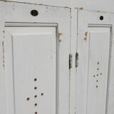Ancienne armoire parisienne - Vestiaire style art déco industriel