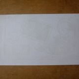 Advertising poster 1950s ANCEL