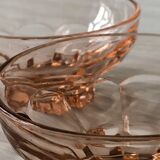 Set of 4 small versatile cups - Ideal for ice cream, liqueur and desserts - old pink