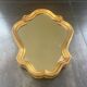 Miroir doré baroque 33x25cm