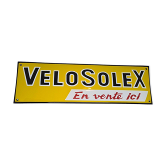 VELOSOLEX enamelled plate