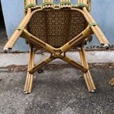 Vintage rattan lounge