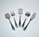 Service covered with mignardise modernist hors d'oeuvre DESIGN 1950 silversmith SA Lys