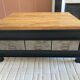 Industrial style coffee table
