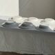 Set of 14 antique deep plates Moulin des Loups Hamage Model Edmond