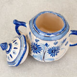 Quimper porcelain tea or coffee service signed Henriot from 76