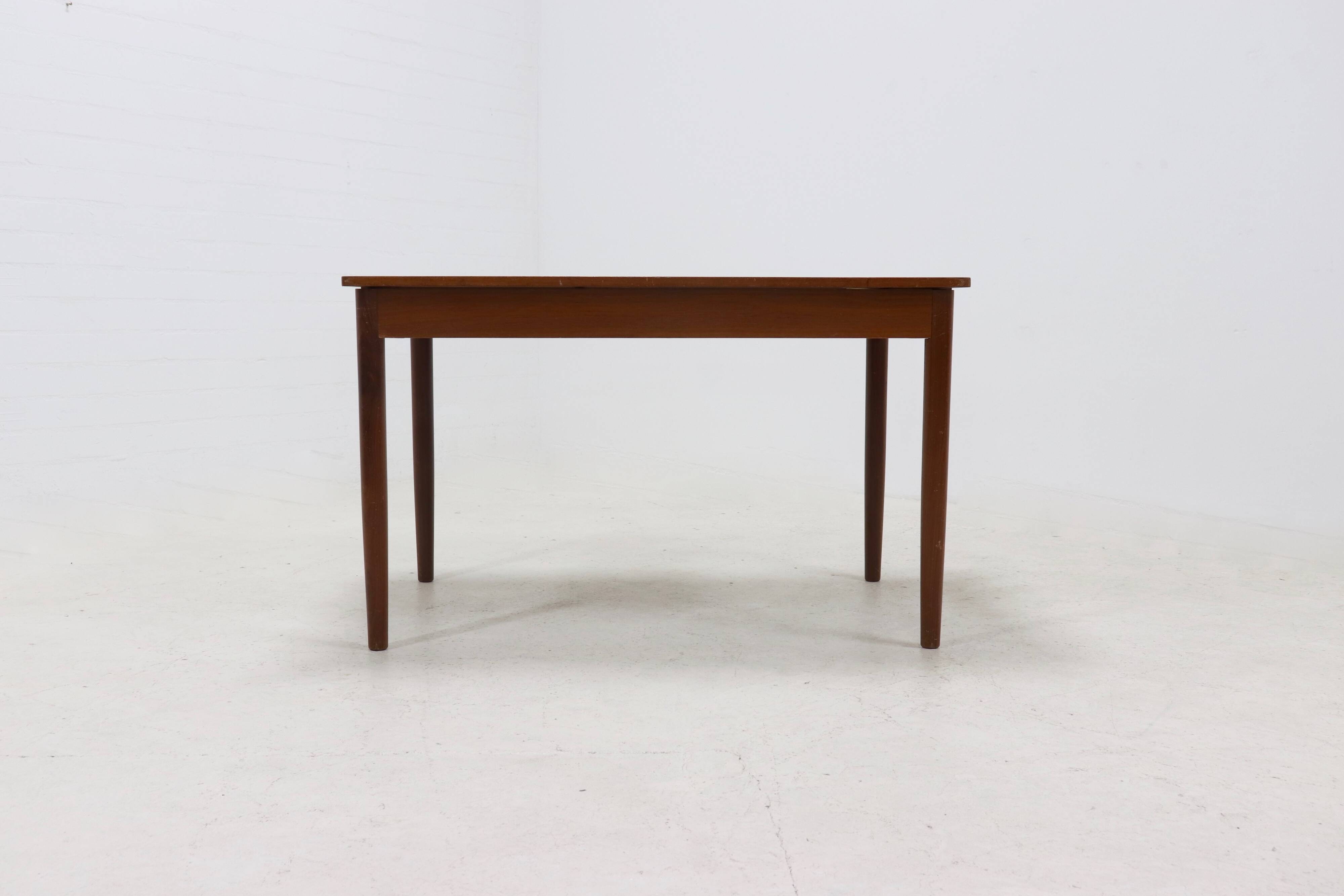 Extendable Teak Dining Table 1960s