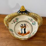 Henriot ceramic basket