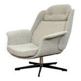 Grande chaise longue pivotante personnalisable en contreplaqué, années 1970,