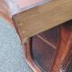 Napoleon III period display cabinet in rosewood.
