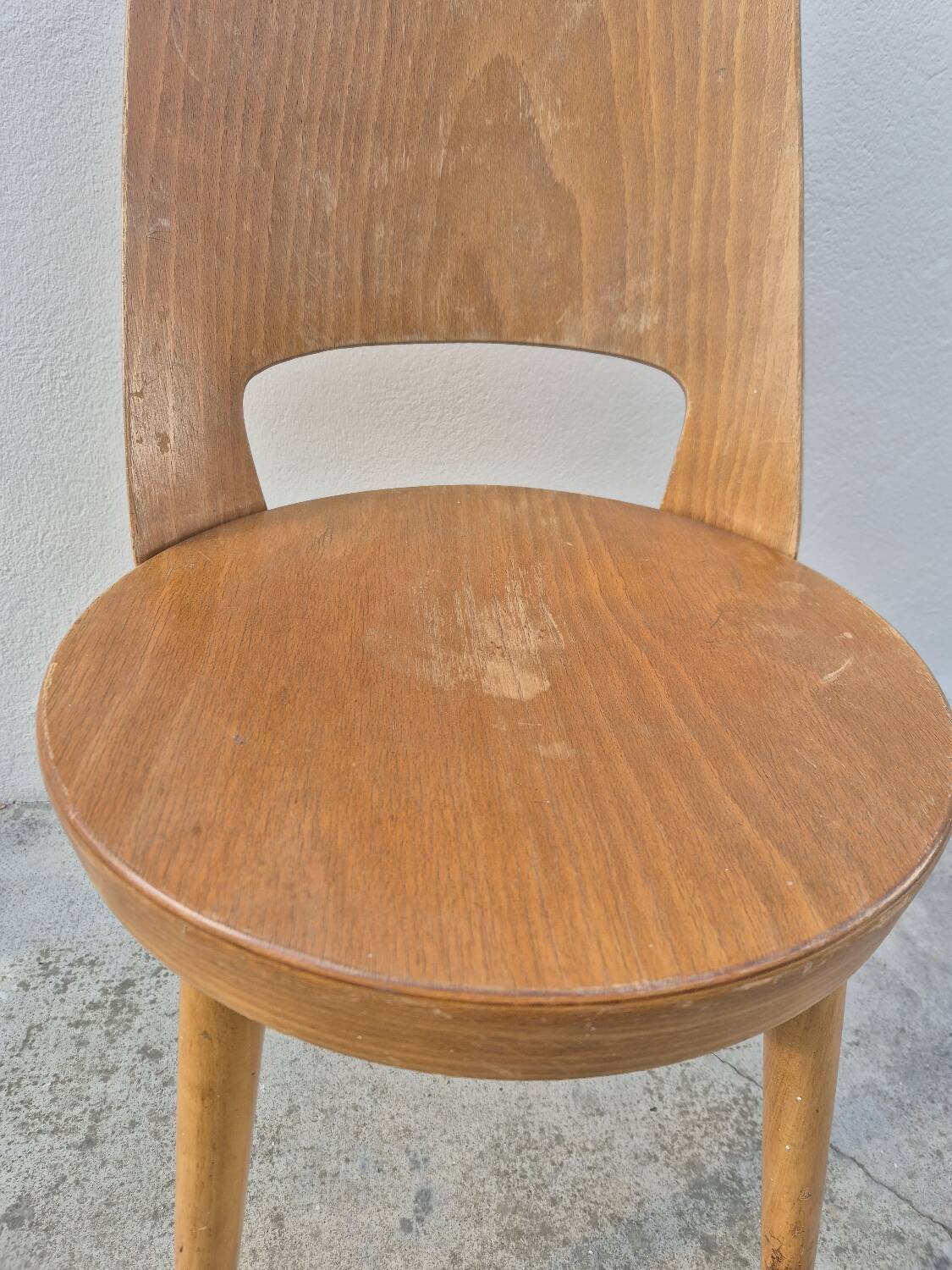 Baumann chair model "Mondor" bistro 1950 vintage