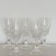 Lot de 5 verres en cristal