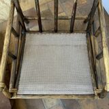 Rattan armchair