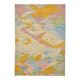 Hand-Knotted Turkish Contemporary 202 cm x 288 cm Multicolor Wool Carpet