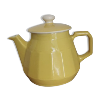 Yellow vintage coffee, tea maker