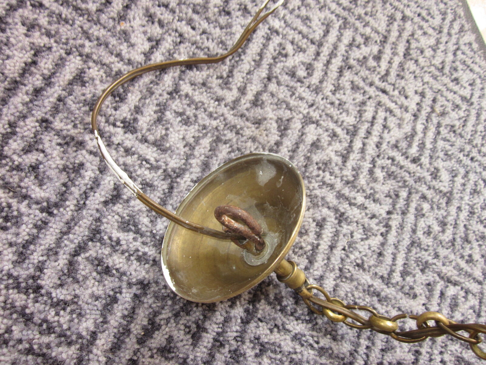 Art deco hanging lamp