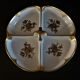 Porcelain flat servant from Limoges Mandavy Marcel