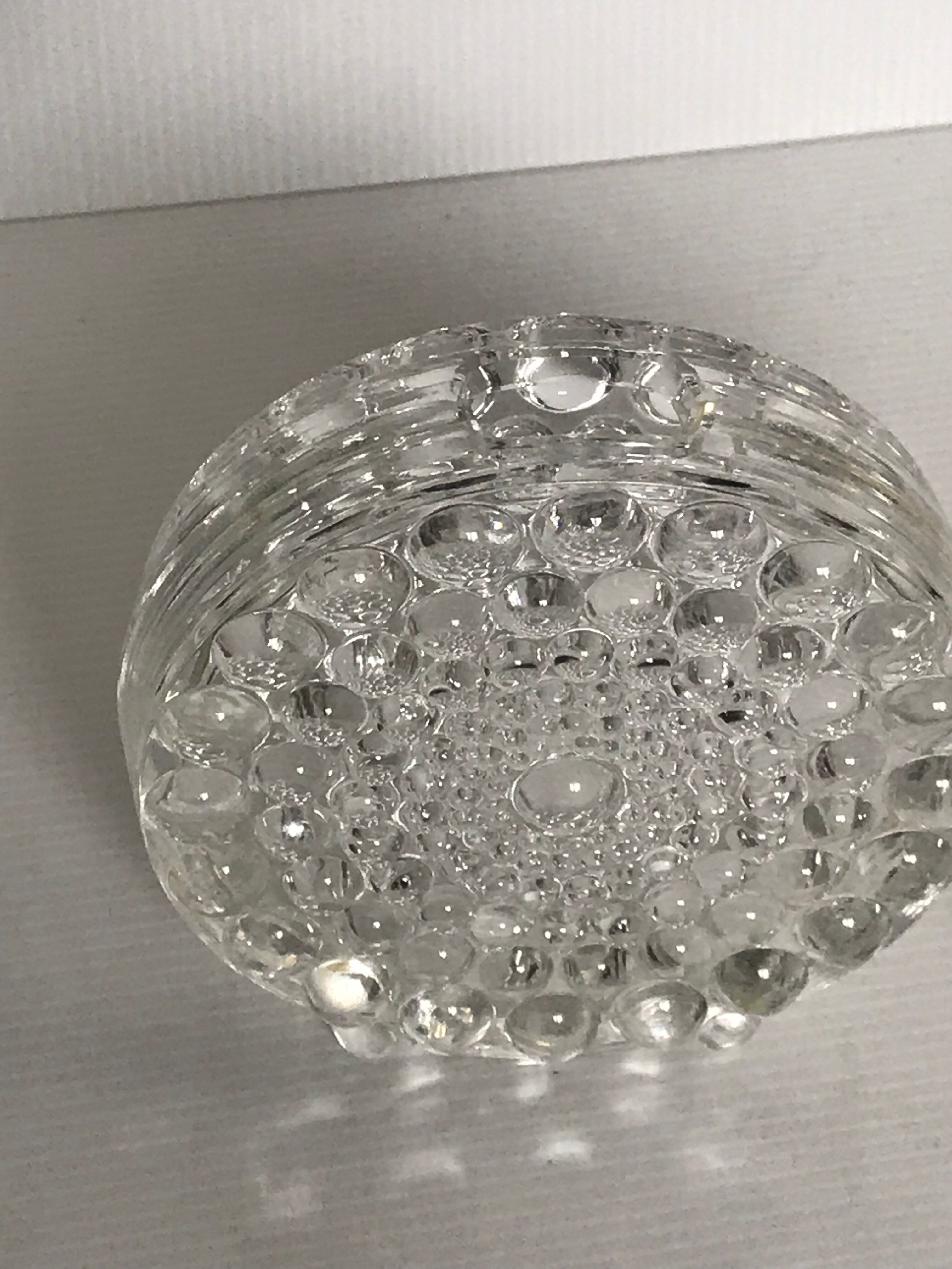 Vase en cristal de Beyer 1960