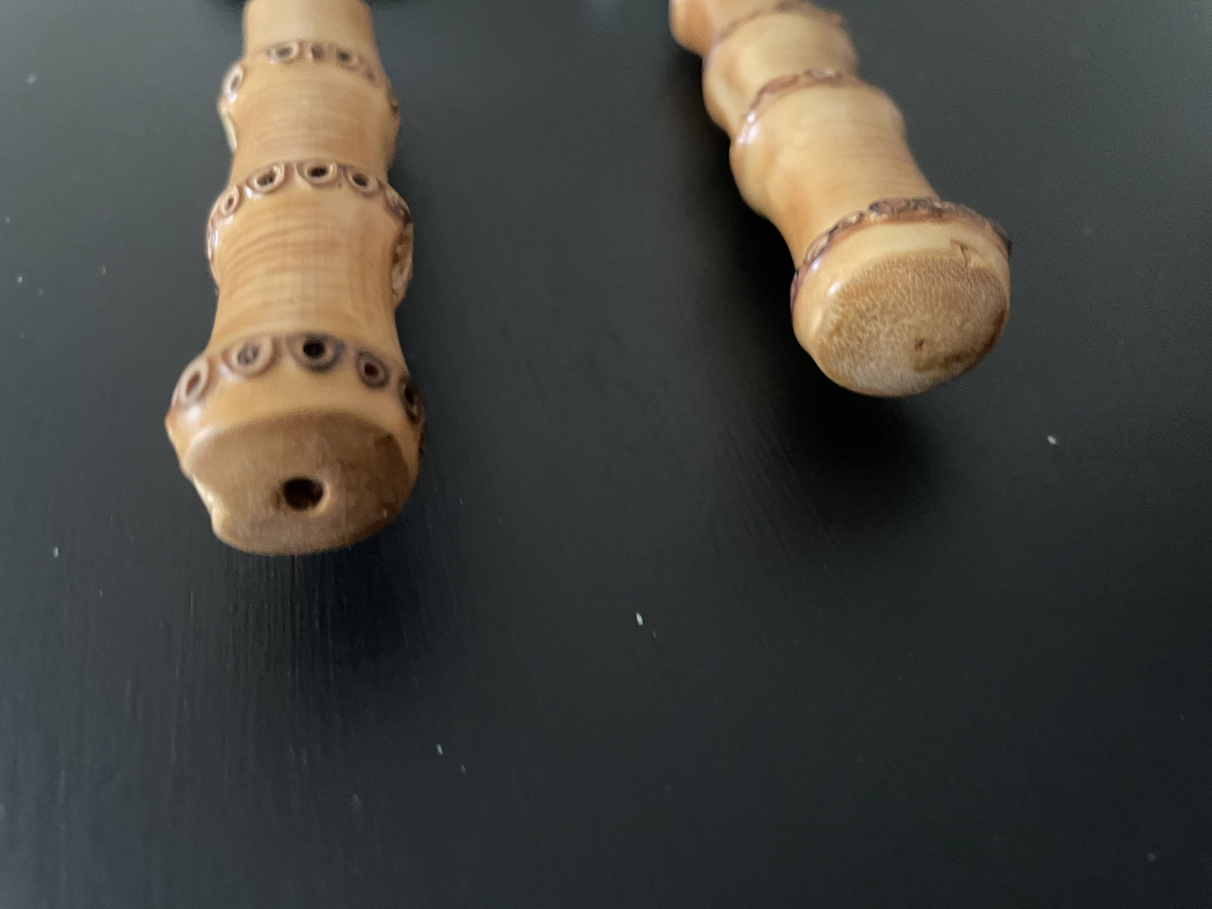 Bamboo serving cutlery