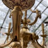 Bronze chandelier 8 branches