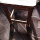 Tabouret wood art populaire provence France 1940/1950 kitchen decoration
