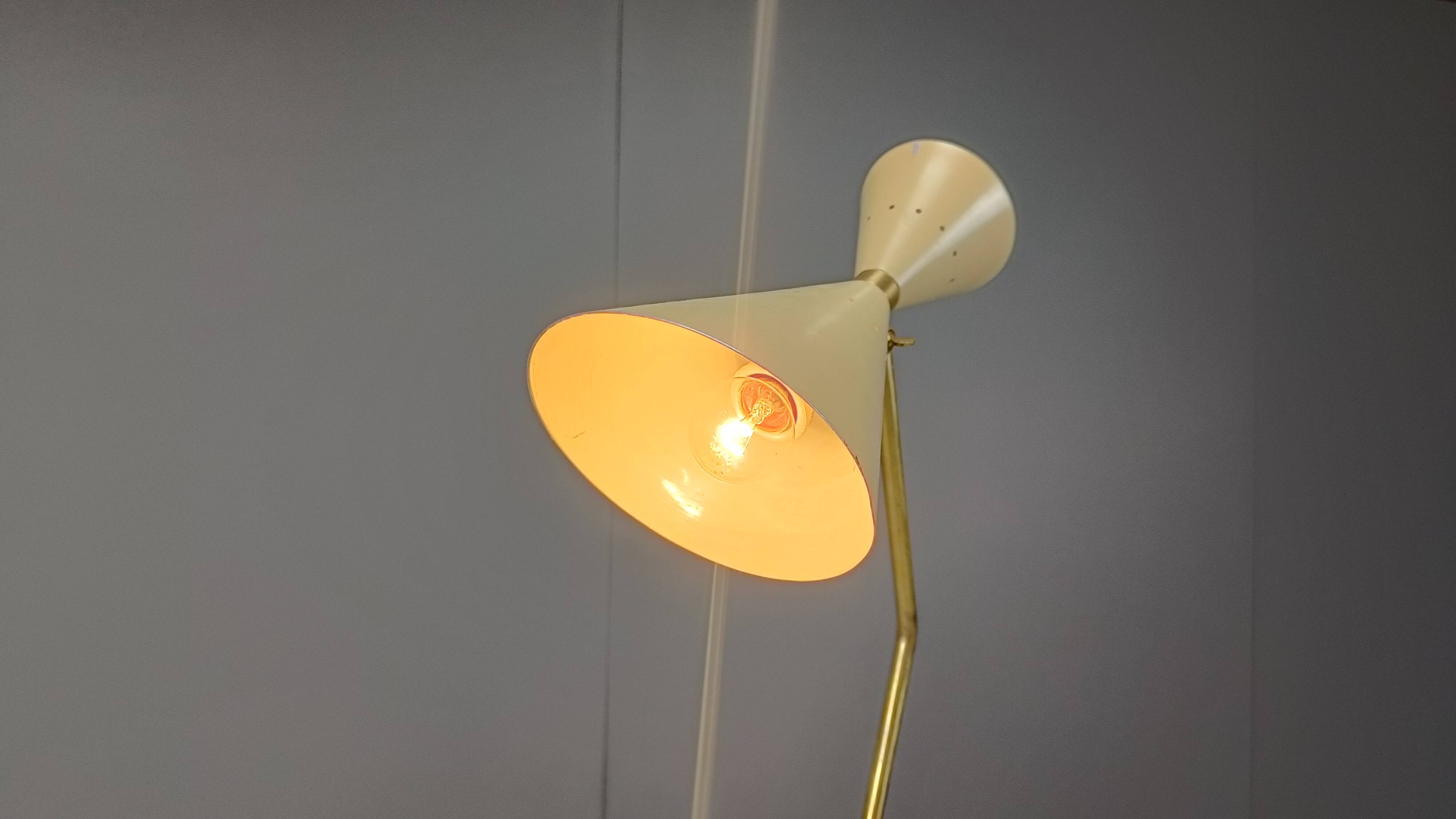 Vintage diabolo floor lamp, 1960s