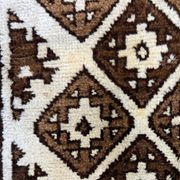 Vintage Persian Luri Gabbeh Rug 245x138 cm medium, shabby chic Red