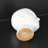 Earthenware cachepot or vase with a head, 1970