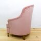 Mid-Century Fabric and Wood Armchair, 1950s