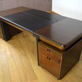 Huge Executive Desk Faram Italy Vintage Edition 1980