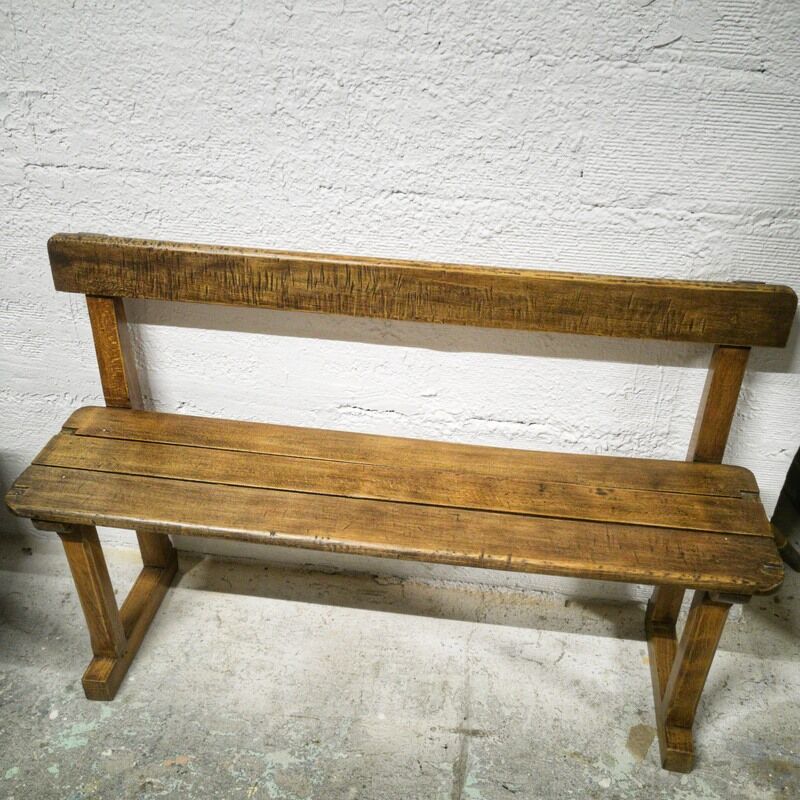 School bench 50s