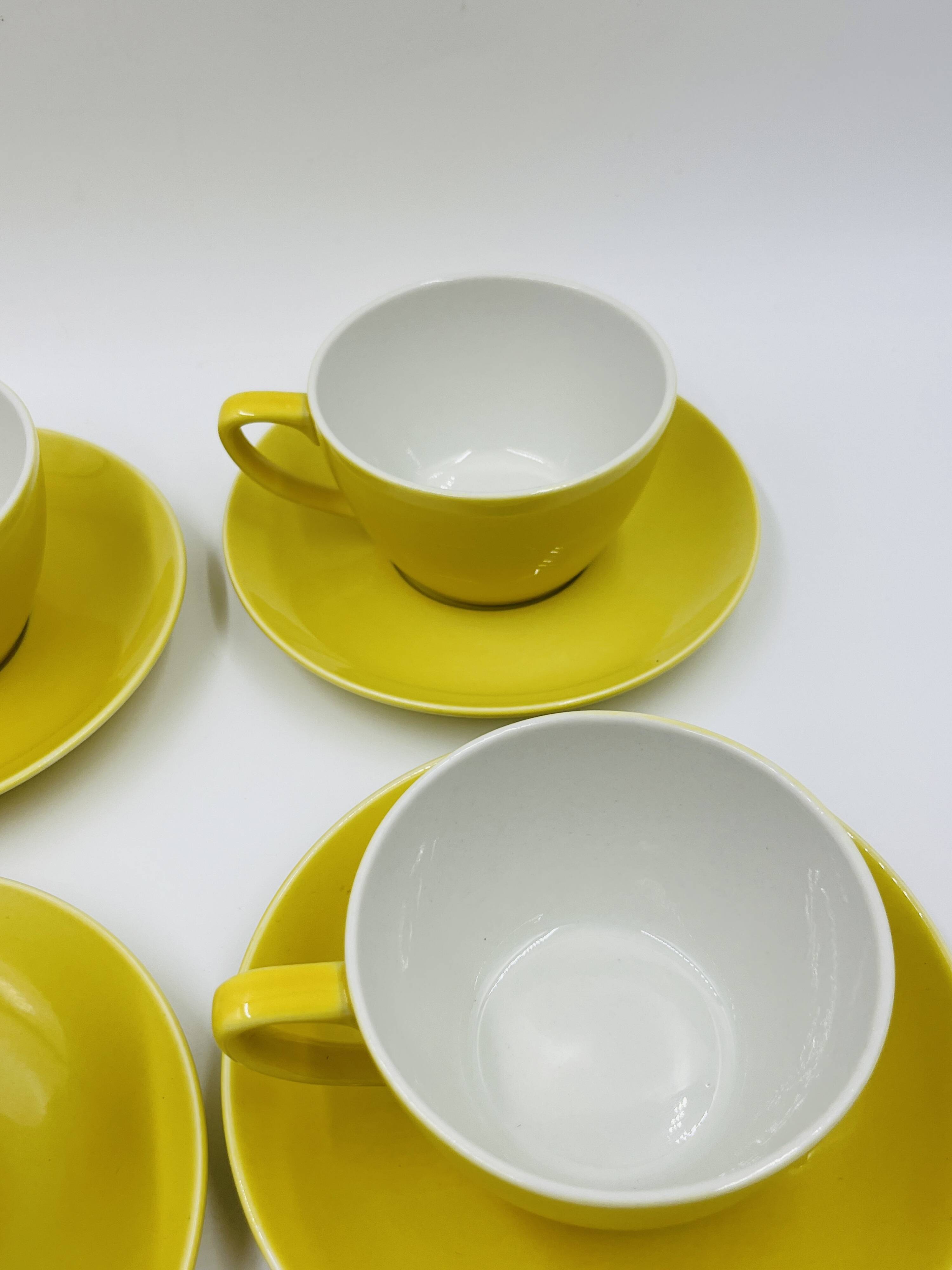 Set of 4 cups and saucers Villeroy & Boch