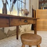 Table de ferme en pin, 1950