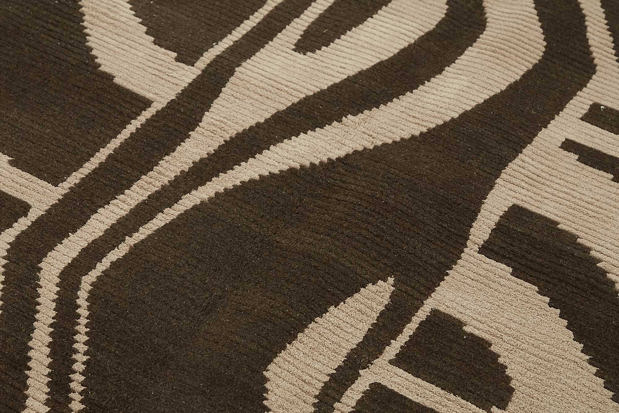 Handmade Turkish Oushak rug 203 cm x 295 cm