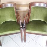 paire de fauteuils empire