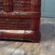 Antique Chinese bamboo storage chest
