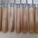 Lot de 12 couteaux manche en corne