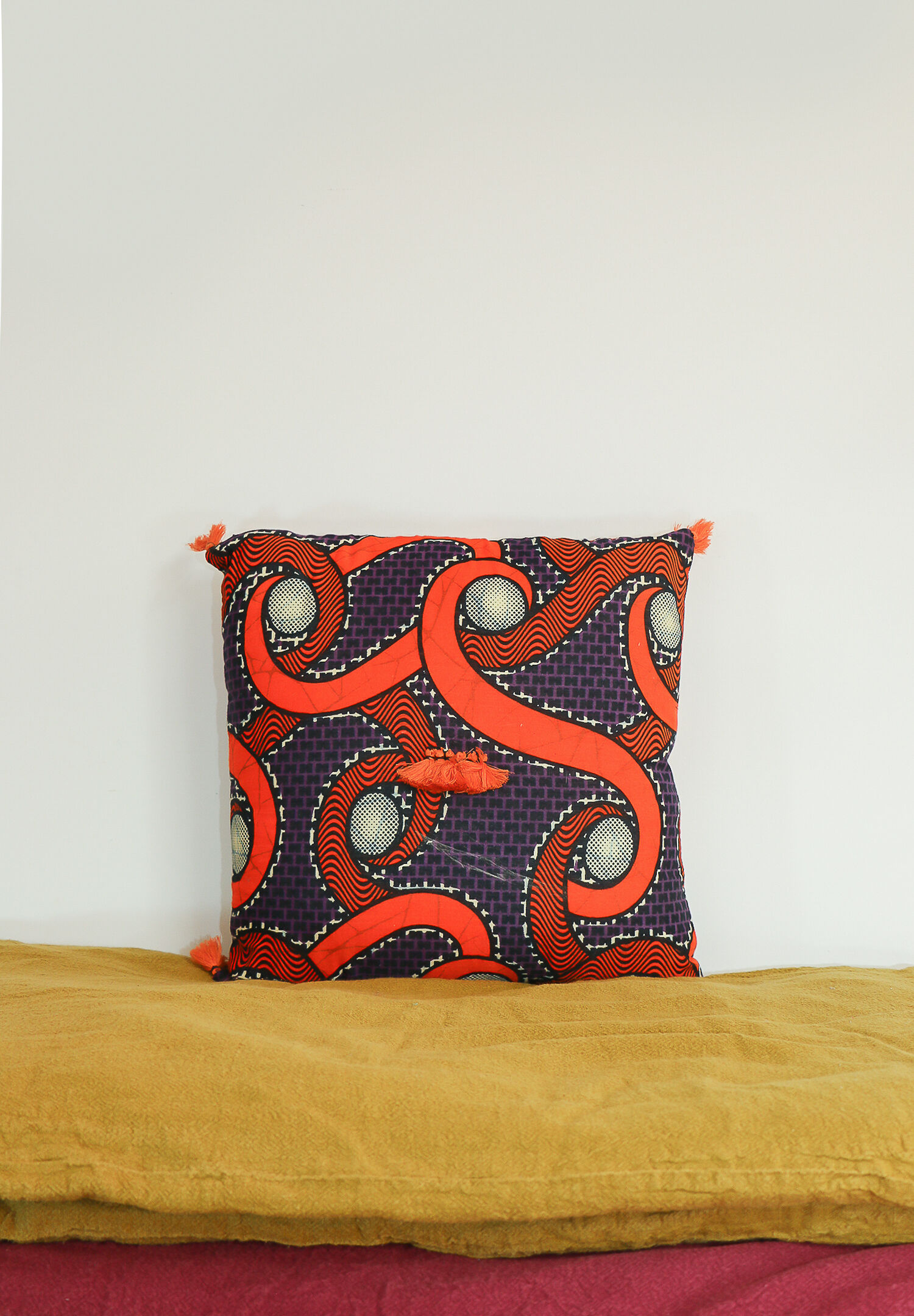 Housse de coussin wax