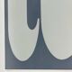 IO typographic mirror by Giuseppe Raimondi, 1970s
