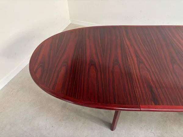 Large oval dining table by Skovby Møbilfabrik, Denmark 1960s