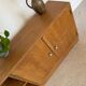 Meuble bas enfilade vintage art déco bois massif
