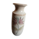 Large vase in fatty lava signed SCHEURICH