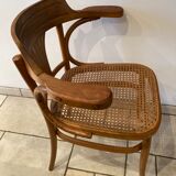 Fauteuil de bureau canné