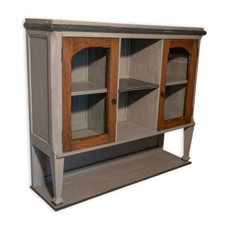 Hanging furniture with glass doors