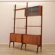 Teak modular shelving unit, Norwegian design, 1960s, manufactured by Blindh